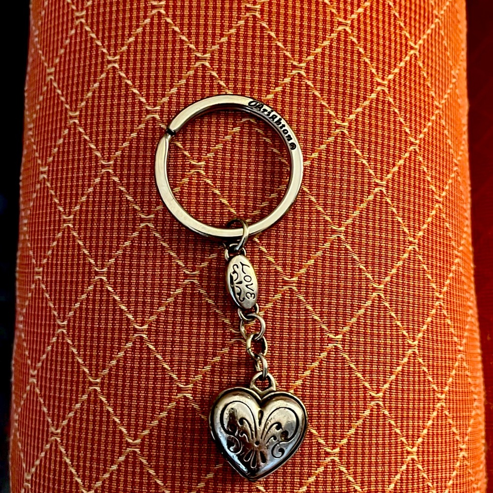 Heart key chain